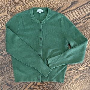 J. Crew Forest Green Women's Cardigan